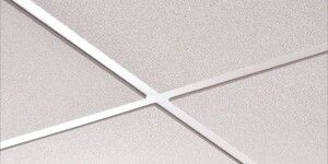 Пана с падащ борд за конструкция Т24 за растерен окачен таван 