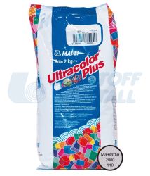 Фугираща смес Mapei Ultracolor Plus 110 манхатън 2000, пакет 2 кг