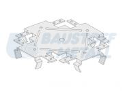 Кръстата връзка за едно ниво Кнауф за CD 60/27, 1 бр