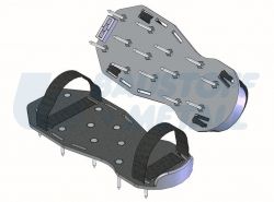 Обувки за саморазливна замазка 135 х 310 мм, 1 чифт