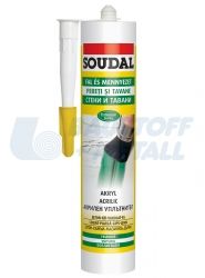 Акрил Soudal бял 280мл, 1 брой