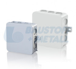 Разклонителна кутия ПКОМ за открит монтаж IP 54 f-tronic 85х85х40 мм сива