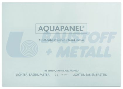 Циментова плоскост Кнауф Аквапанел Indoor 12.5/2000/1200 мм, лист 2.40 м²