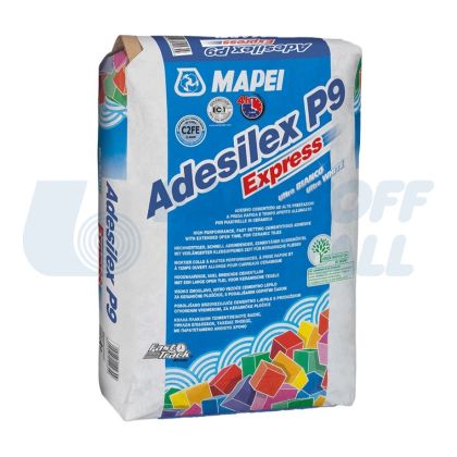 Лепило за плочки Mapei Adesilex P9 Express, торба 25 кг