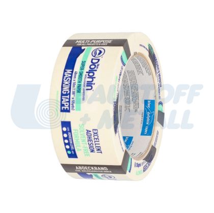 Хартиено тиксо висококачествена маскираща лента BlueDolphin 48 мм 50м