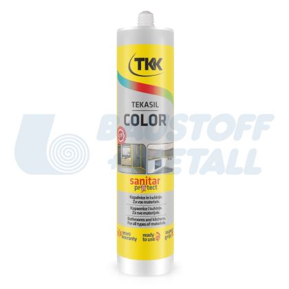 Силикон неутрален санитарен TKK Tekasil Color Бахама 300мл