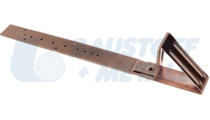 Снегозадържащ елемент за битумни керемиди кафяви, 1 брой