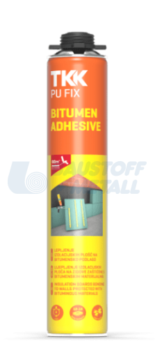 Пяна за лепене пистолетна TKK PU Fix Bitumen Adhesive 750 мл