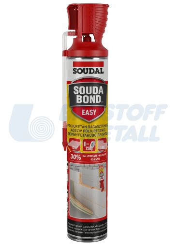 Универсално полиуретаново лепило Soudal Soudabond Easy ръчно 750 мл