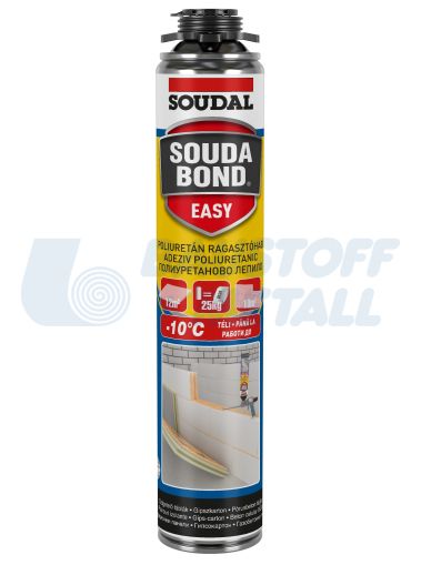 Полиуретаново лепило зимно пистолетно Soudal Soudabond Easy 750 мл