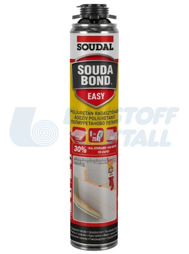 Универсално полиуретаново лепило Soudal Soudabond Easy пистолетно 750 мл