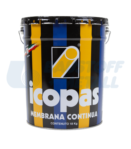 Течна еластична хидроизолационна битумна мембрана Icobit Icopas 18кг