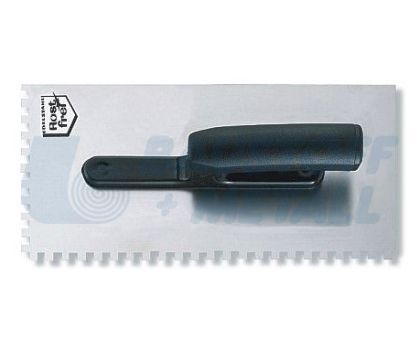 Маламашка неръждаема назъбена Prep 10 мм зъб 270 х130 мм