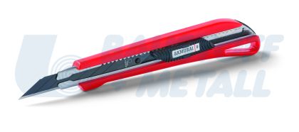 Макетен нож с черни резци Schuller Samurai Autolock 9 мм