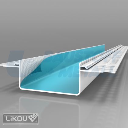 Декоративен PVC профил фуги 50х20 мм 2,5 м, опаковка 20 бр (50 м)