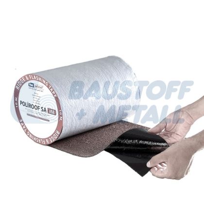 Битумна лента BTM сиво-кафява, 50 см, 10 м.