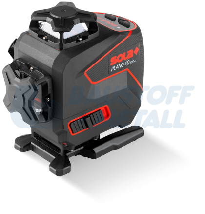 Линеен лазерен нивелир Sola Plano 4DGreen с батерии, зарядно и куфар