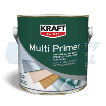 Акрилен грунд против ръжда Kraft Multi Primer, сив 0,75 л