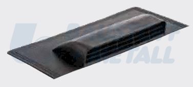 Отдушник бит керемиди 300х220 H61мм черен 158.0, 1 брой