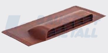 Отдушник бит керемиди 300х220 H61мм кафяв 158.1, 1 брой