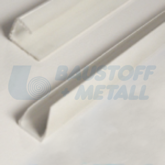 Ъгъл PVC завършващ за ГК Кнауф 12.5 мм - 2.5 м