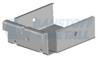 Връзка за едно ниво бандрастер БМ 100 мм, 1 бр