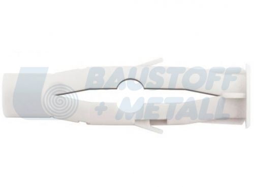Дюбел PVC за преградни стени 6/35, 500 бр