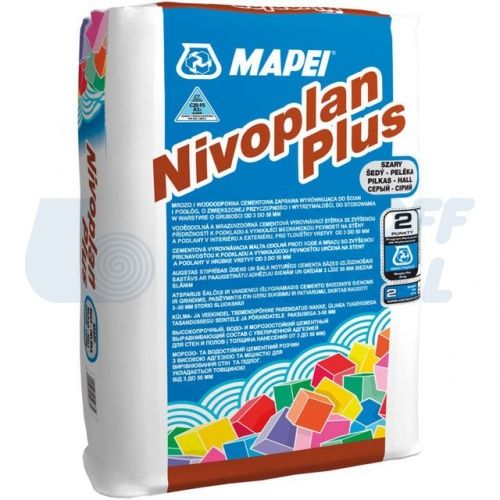 Изравняващ разтвор Мапей Nivoplan Plus 25 кг