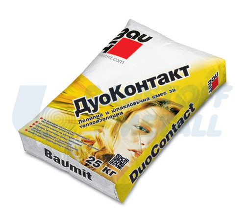 Лепило и шпакловка Баумит Дуо Контакт 25 кг