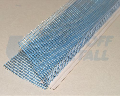 Ъгъл с мрежа PVC водооткапващ - 2.0 м