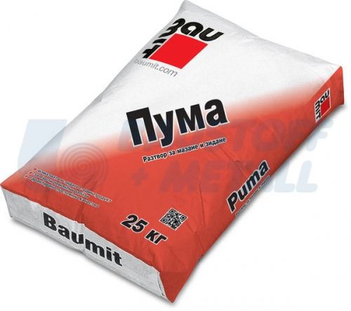 Разтвор за зидане Баумит Дуо Класик Пума, 25 кг