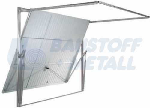 Махова гаражна врата Новоферм Typ Rees, 2500x2125 мм, RAL 9016, 1 бр