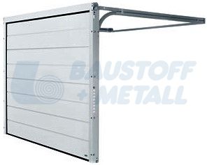 Секционна гаражна врата Новоферм ISO 45, 3250x2000 мм, RAL 9016, 1 бр