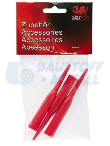 Финни червени накрайници Irion за пистолет за пяна за серия X7, 3 бр. в опаковка