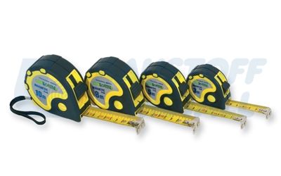 Ролетка гумирана с магнит Tovarna Meril 3м. 1 брой