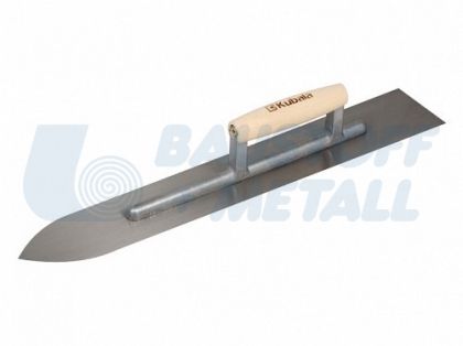 Стоманена цикла за замазка с дървена дръжка 90х600мм 1 брой
