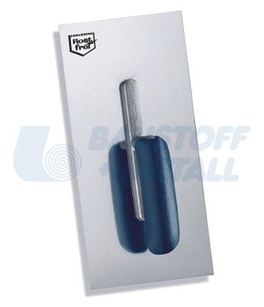 Маламашка неръждаема  270 х 130 мм дървена дръжка, 1 брой