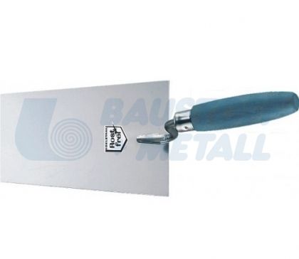 Мистрия трапецовидна неръждаема 160 мм дървена дръжка, 1 брой