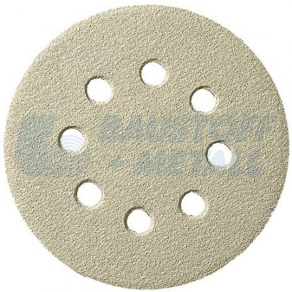 Диск шкурка Klingspor Р180 PS 33 BK 225 мм GLS52 с 10 отвора, 1 брой