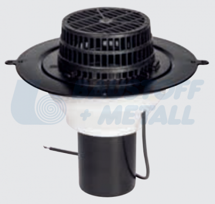 Воронка с нагревател и топлоизолация фланец  Ф110 H250 - 202.2, 1 брой