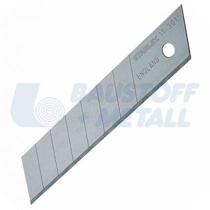 Резервни остриета 18 мм чупещи се Стенли 1-11301, опаковка 10 бр