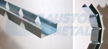 Гъвкъв профил Concav CD 60/27 вдлъбнат, 1 брой 3 м