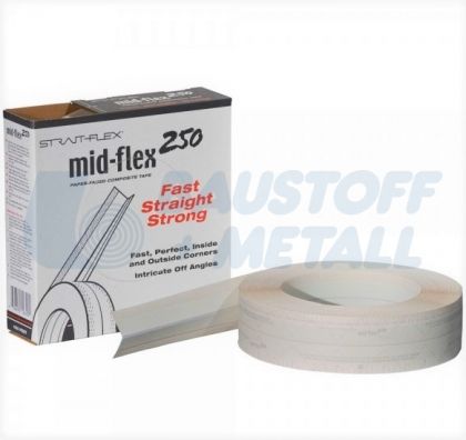 Лента за ъгли усилена STRAIT FLEX mid-flex 250 ролка 30 м