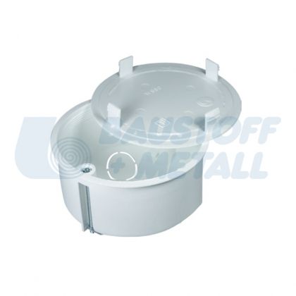 Разклонителна кутия за гипскартон Ø83 мм 49 мм бяла