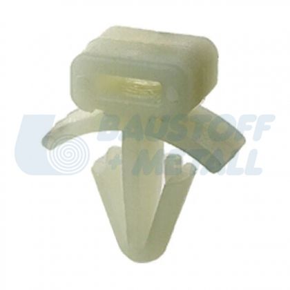 Кабални стяжки за метална повърхност 8.1 х 6.2 мм, цвят бял 100 бр