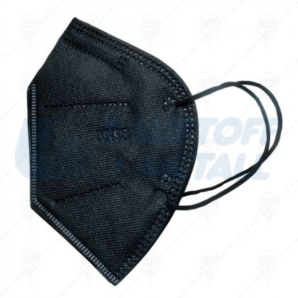 Маска тип  KN95 петпластова черна