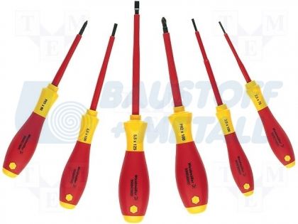 Комплект изолирани отверки Weidmuller 1000 V 6 бр