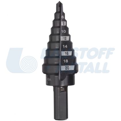 Стъпаловидно свредло 4-20 мм  Milwaukee