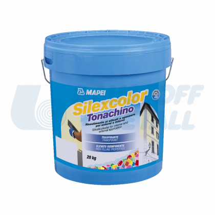 Силикатна мазилка Mapei Silexcolor Tonachino 1.5, 20 кг