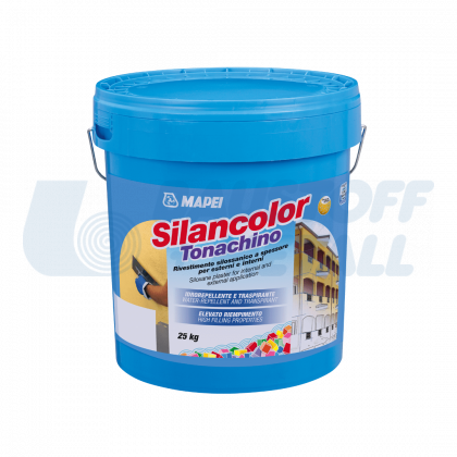 Силиконова мазилка Mapei Silancolor Tonachino 1.5, 25 кг